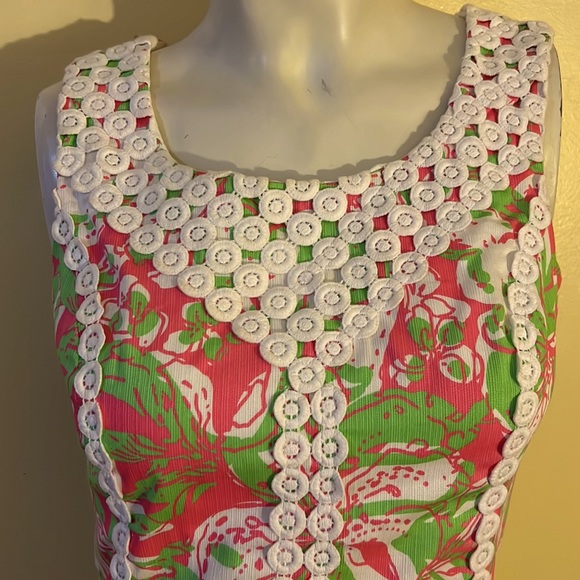 Lilly Pulitzer Macfarlane Stretch Shift Dress - Picture 8 of 12